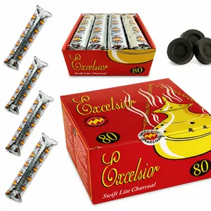 Excelsior Swift-Lite charcoal pack of 80