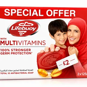 Lifebuoy Total 10 Antibacterial Soap Bar 2 pack
