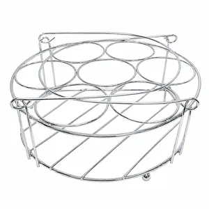 Carrier Bottle Carrier Metal Wine Rack  Hold Up to 6