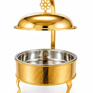 Buffet Chafing Dish Set, Stainless Steel Food Warmer 4.5 liter