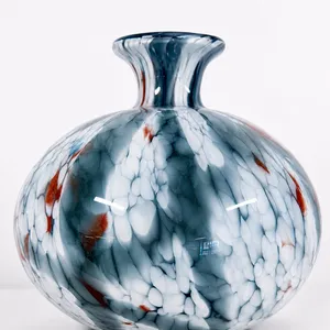 Ann Wåhlström Art Glass "Nest" Egg Vase