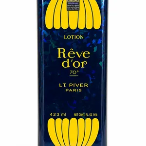 LT Piver Rêve d’Or Lotion 70° 423ml 14¼ fl oz Paris Vintage Fragrance Tin