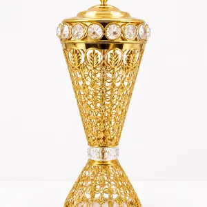 luxurious gold-plated bakhoor burner
