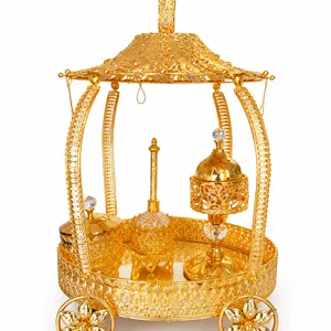 Bakhoor Golden Incense Burner Set