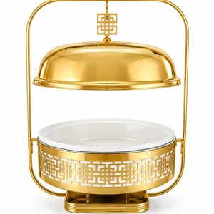 Buffet  Dish Set, Stainless Steel Food Warmer 4.5 liter