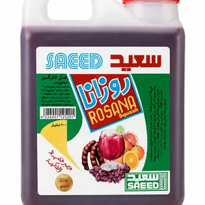 Saeed Rosana Squash Concentrated Fruit Drink 900ml