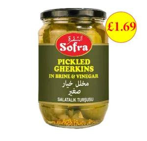 Sofra Pickled Gherkins  690g