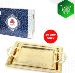 طقم طوفرية استيل ذهبي 2 حبة