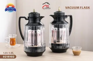 Transparent/ Tea Coffee Set Black