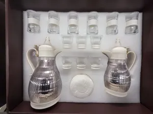 Thermos- Set with Cups Beige ? 36 Pcs