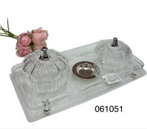 Transparent1 Dates Serving with Silver Lid