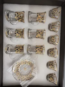 Glass- Tea and Coffee Cups? 18 Pcs