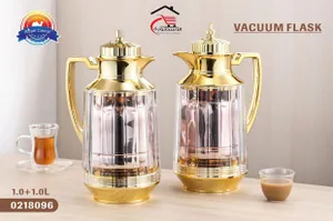 Transparent' Tea and Coffee Set Gold