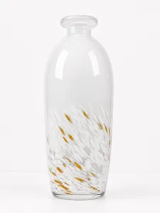 hand-blown art glass vase