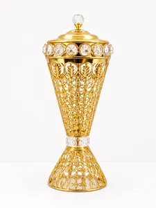 luxurious gold-plated bakhoor burner