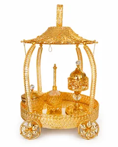 Bakhoor Golden Incense Burner Set