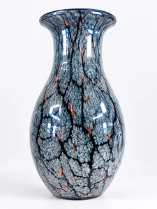 Ann Wåhlström Art Glass "Nest" Egg Vase Kosta Boda